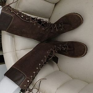 Womens knee high Timberland boots